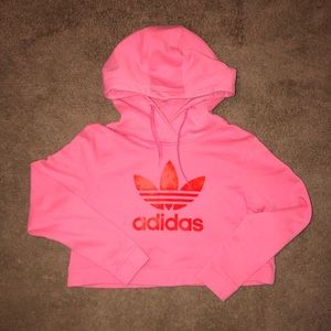 Adidas cropped hoodie